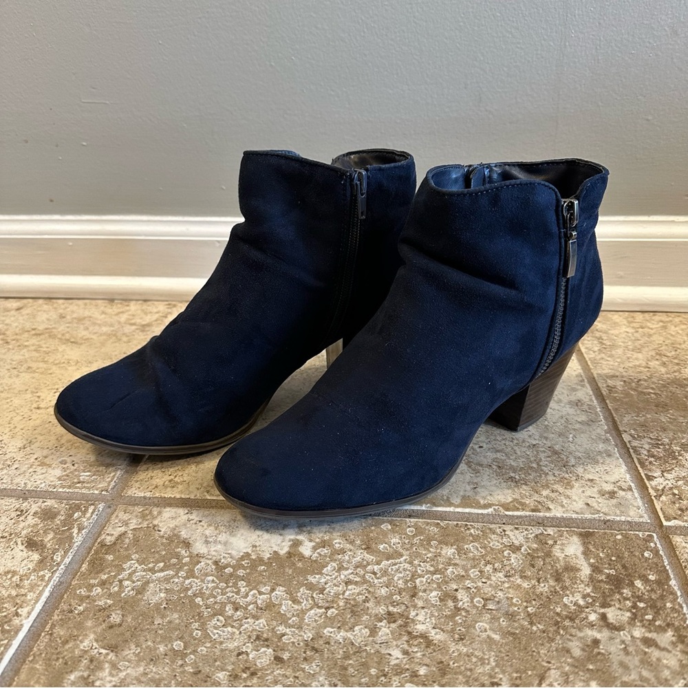 Style & Co Jamila Women’s Faux Suede Ankle Boots - Size 10